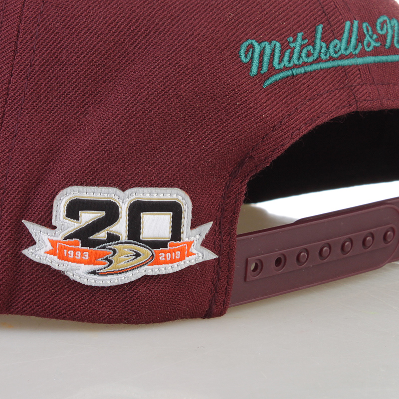 Mitchell and ness Кепка (NX72Z-burgundy)  - цена, описание, фото 2