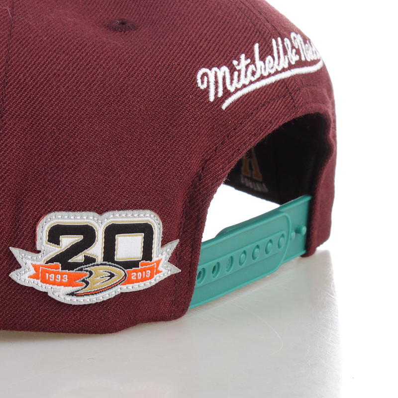 Mitchell and ness Кепка (NX73Z-burgundy)  - цена, описание, фото 2