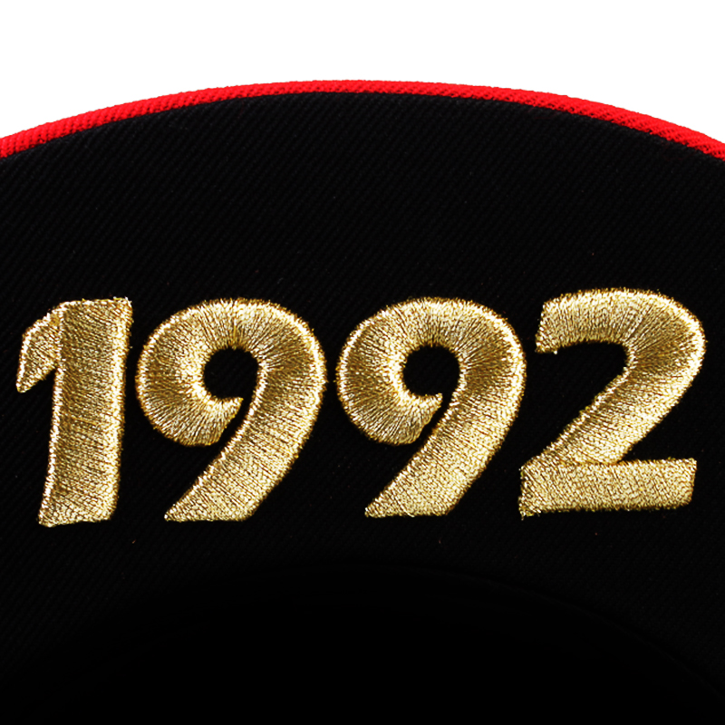 Mitchell and ness Кепка (NU45Z-black-red)  - цена, описание, фото 3