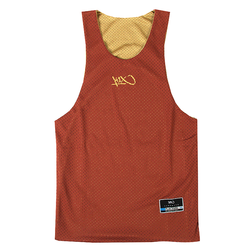 

Майка hardwood rev practice jersey, Коричневый;золотой