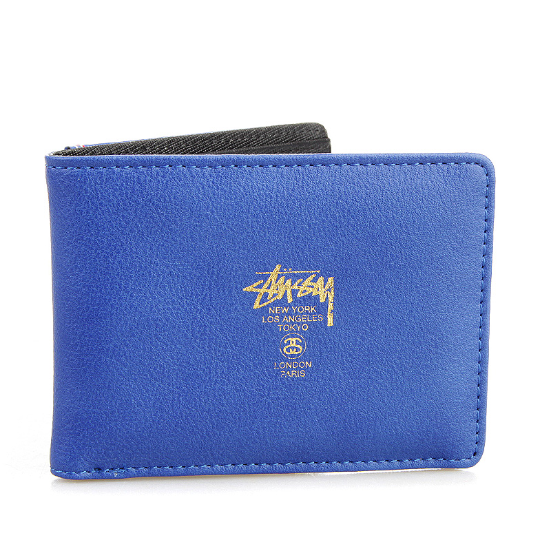 Stussy Бумажник (136104-blue)  - цена, описание, фото 1
