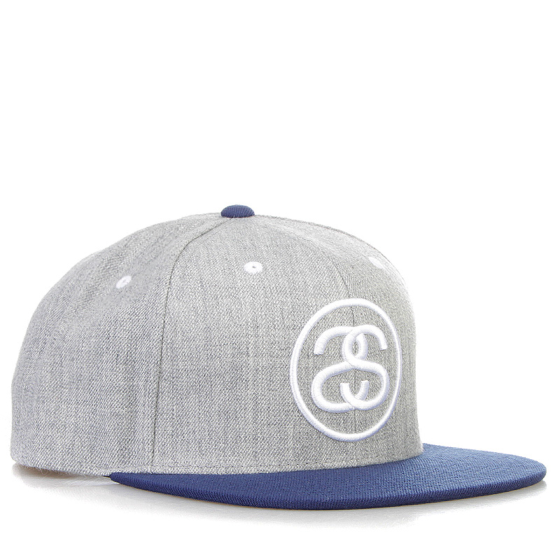 Stussy Бейсболка (131276-grey)  - цена, описание, фото 1