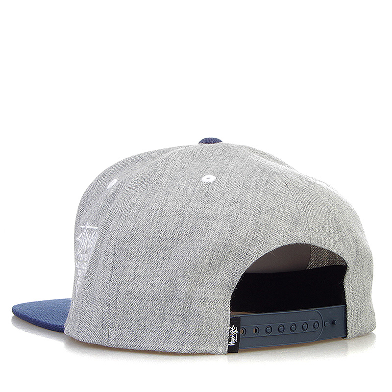 Stussy Бейсболка (131276-grey)  - цена, описание, фото 2