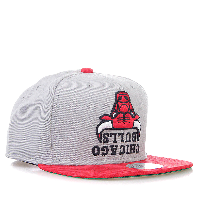 Mitchell and ness Кепка (NW29Z-Chibul-gry/red)  - цена, описание, фото 1
