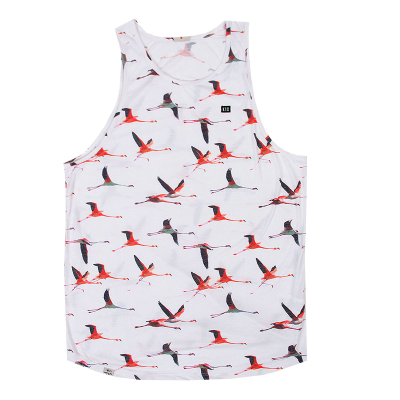 

Безрукавка Flamingo Tank Top, Белый;красный;черный