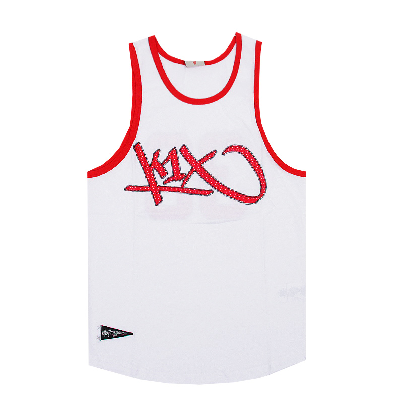 

Безрукавка Bootleg Tank Top, Красный;белый