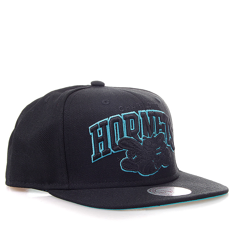 Mitchell and ness Кепка (EU016-blkwcolp-horn)  - цена, описание, фото 1