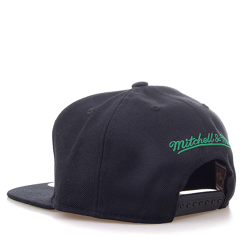 Mitchell and ness Кепка (EU063-block-bosc-blk)  - цена, описание, фото 2