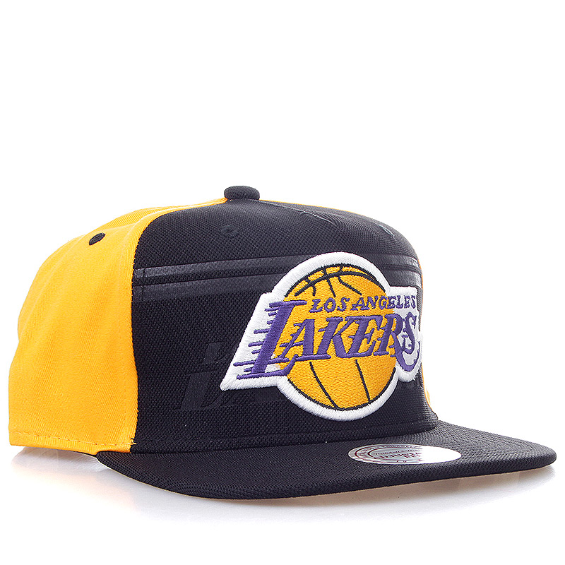 Mitchell and ness Кепка (EU059-Dobby-lal-blk)  - цена, описание, фото 1