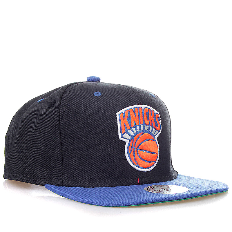 Mitchell and ness Кепка NY Knicks (EU064-Logo2t-nyk-blk)  - цена, описание, фото 1