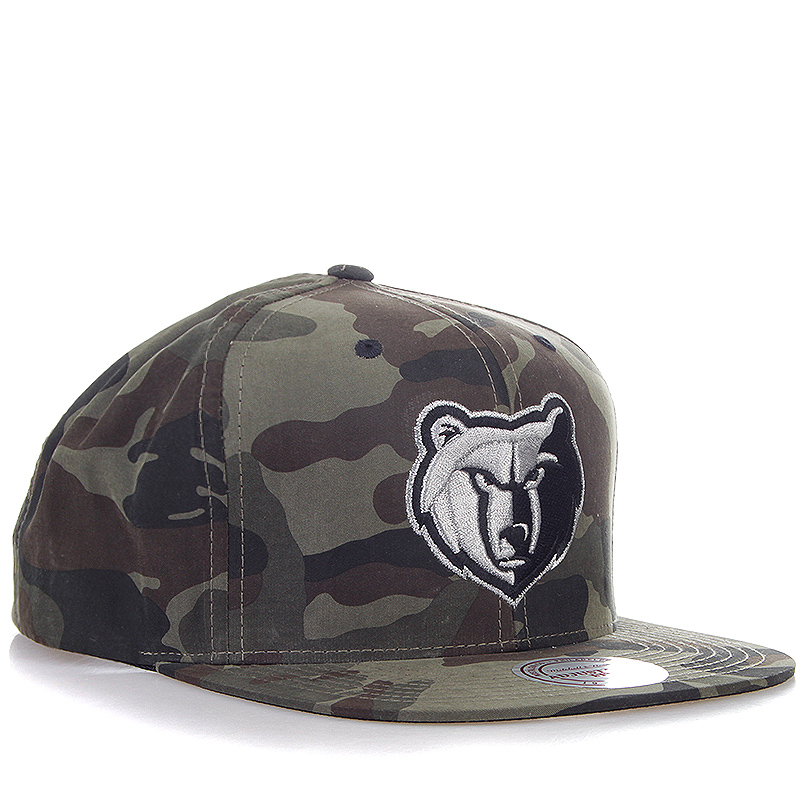Mitchell and ness Кепка (VA98Z-Memgriz-camo)  - цена, описание, фото 1
