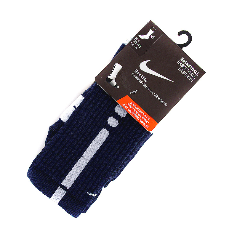 

Носки Nike Elite Basketball, Синий;серый