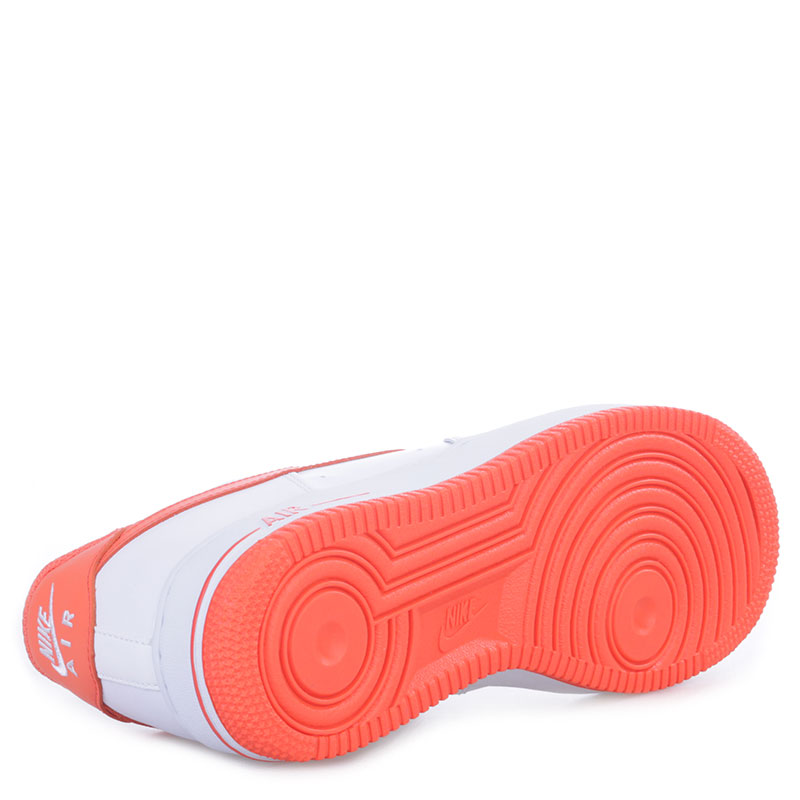 Nike Кроссовки Nike Air Force 1 White Turf Orange (488298-145)  - цена, описание, фото 4