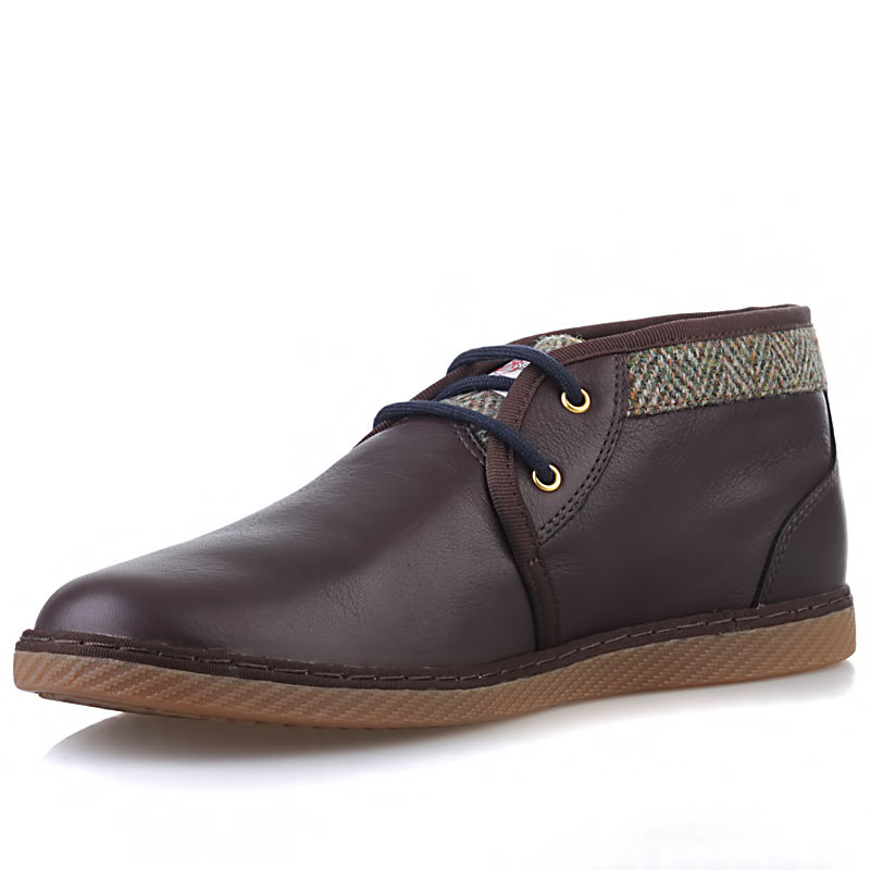 Fred perry Ботинки Claxton Leather/ Harris Tweed (B5221-325)  - цена, описание, фото 4