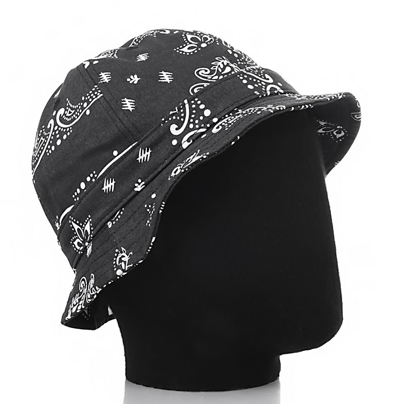 Undftd Панама Bandana Bucket Hat (532275-black)  - цена, описание, фото 1
