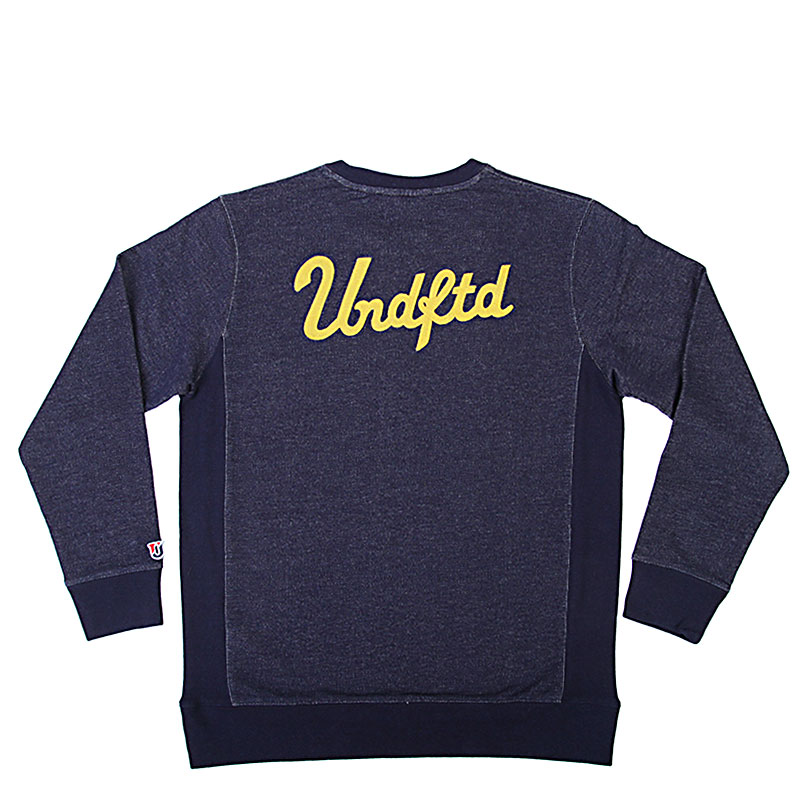 Undftd Толстовка Undftd Chain Crewneck (518211-indigo)  - цена, описание, фото 2