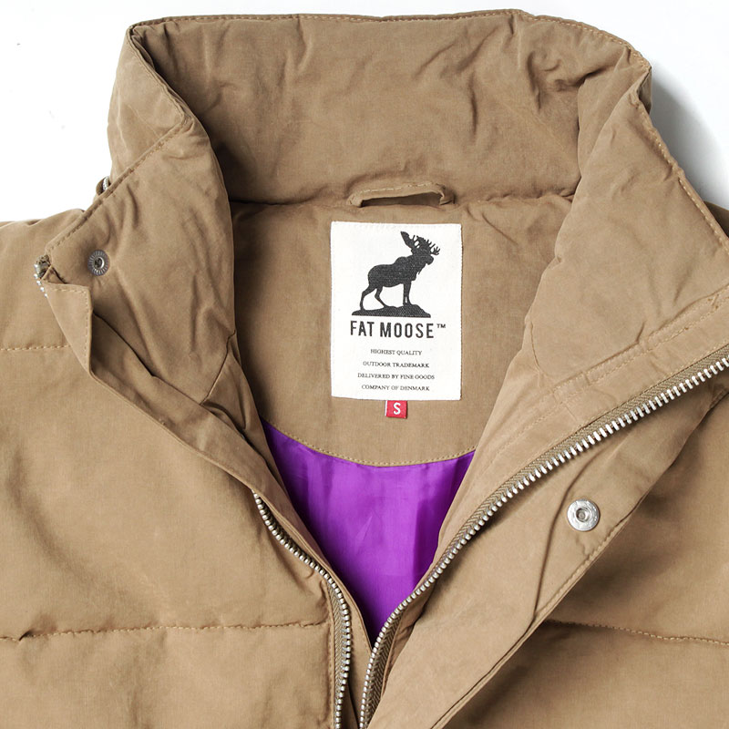 Fat moose Куртка Fat Moose Urban Heat (HEAT-camel-purpl)  - цена, описание, фото 3
