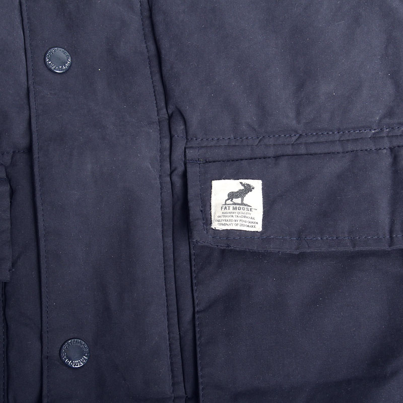 Fat moose Куртка Fat Moose URBAN HEAT (HEAT-navy-yellow)  - цена, описание, фото 4