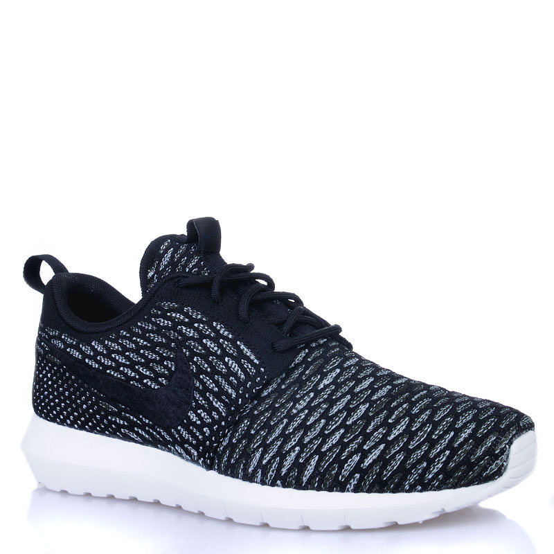 Баскетбольные Nike Кроссовки Nike Flyknit Rosherun (677243-003)  - цена, описание, фото 1