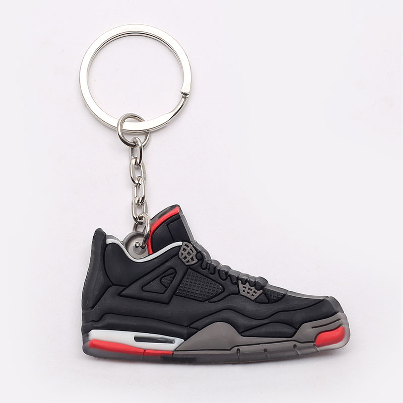   Брелок Jordan AJ4 AJ4-black/red - цена, описание, фото 1