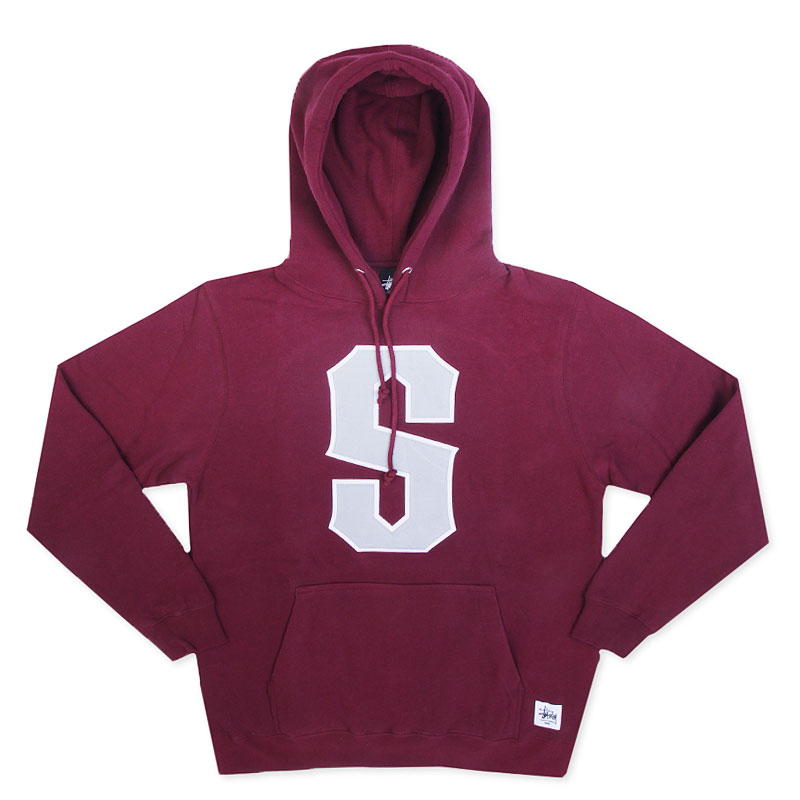 Stussy Толстовка Stussy (1923397-maroon)  - цена, описание, фото 1