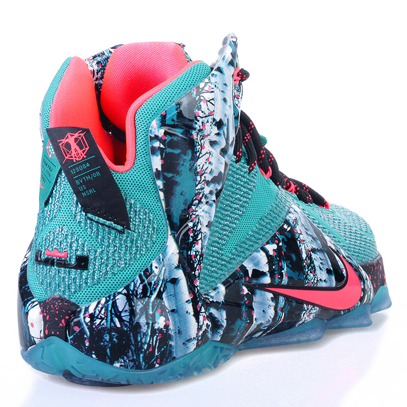 Баскетбольные Nike Кроссовки Lebron XII Xmas (707558-363)  - цена, описание, фото 2