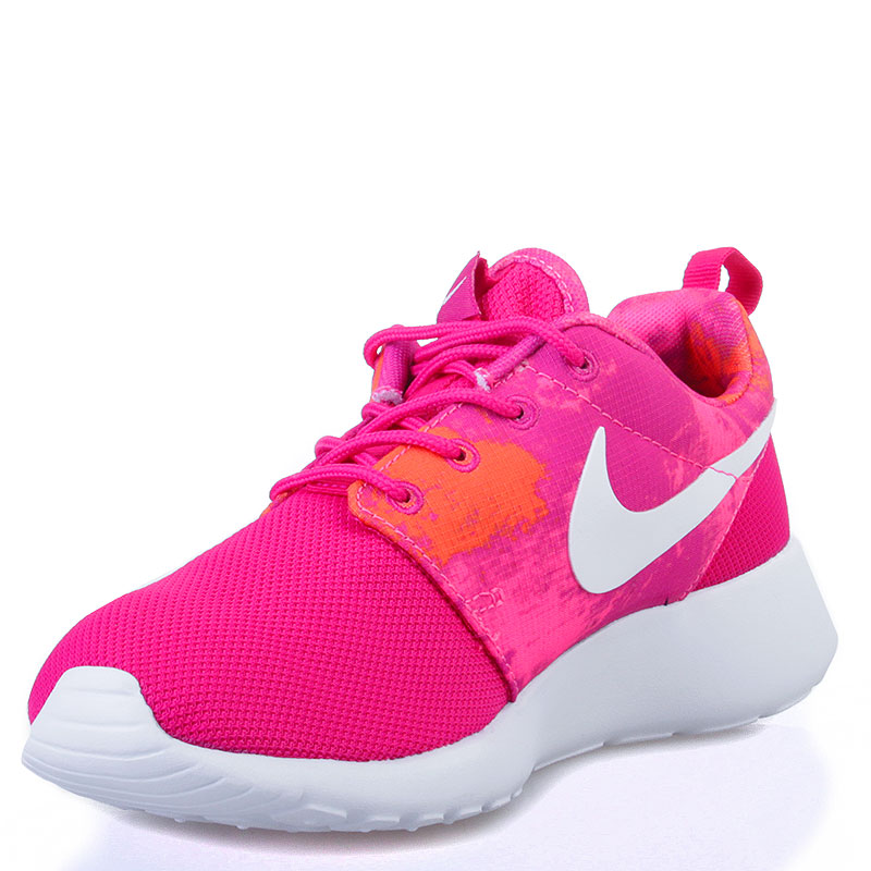 Баскетбольные Nike Кроссовки Nike WMNS Rosherun Print (599432-613)  - цена, описание, фото 3