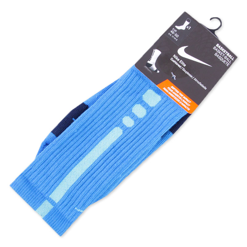 мужские голубые носки Nike Elite Basketball SX3629-434 - цена, описание, фото 1