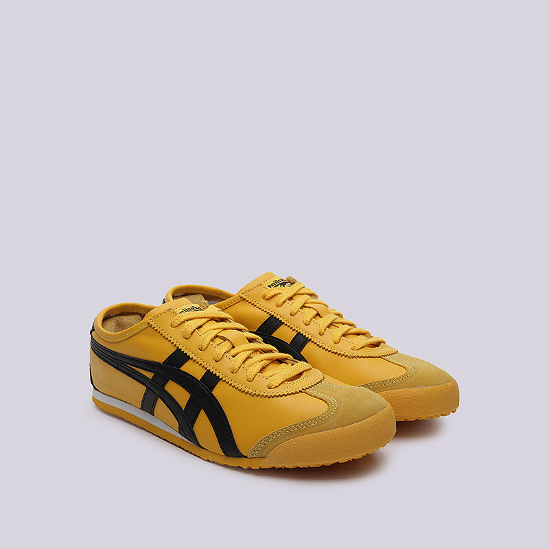 мужские желтые кроссовки Onitsuka Tiger Mexico 66 DL408-0490 - цена, описание, фото 3