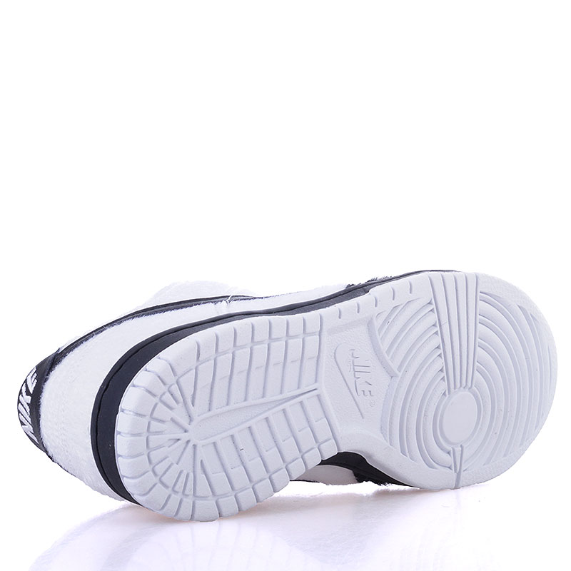 детские черные кроссовки Nike Dunk Low PRM QS BG 747072-101 - цена, описание, фото 4