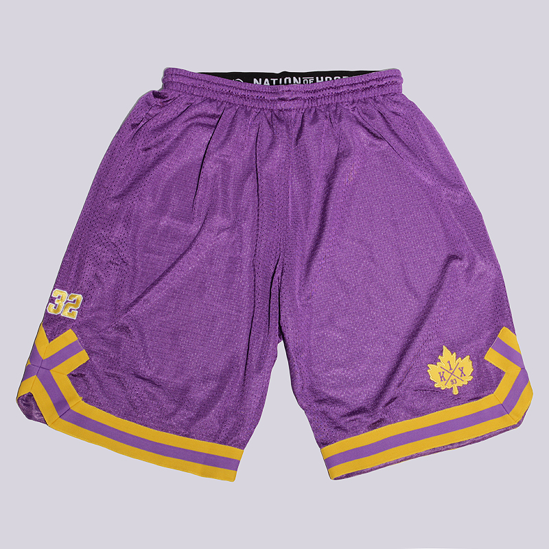мужские фиолетовые шорты K1X Leaf Double-X Shorts 1400-0230/6204 - цена, описание, фото 1