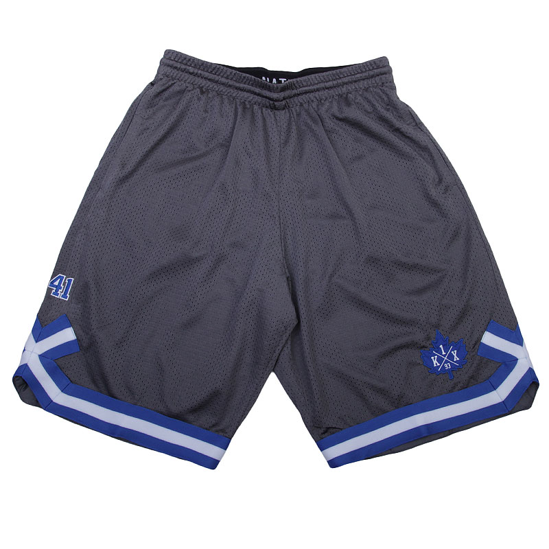 мужские серые шорты K1X Leaf Double-X Shorts 1400-0230/8992 - цена, описание, фото 1