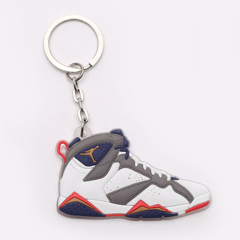 Брелок Без бренда AJ 7 (№38-AJ7-wht/navy)  - цена, описание, фото 1