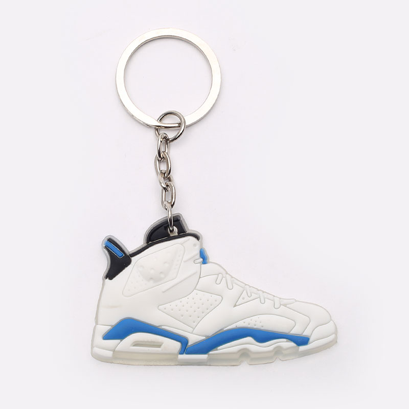 Брелок Без бренда AJ 6 (№21-AJ6-wht/navy)  - цена, описание, фото 1