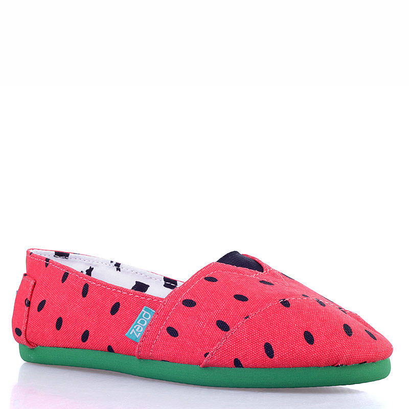 

Эспадрильи Paez, Красный;черный;зелёный, Stamped Sandia