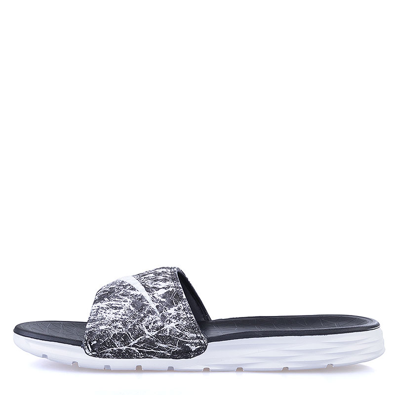 мужские черные сланцы Nike Benassi Solarsoft Slide 705476-010 - цена, описание, фото 3