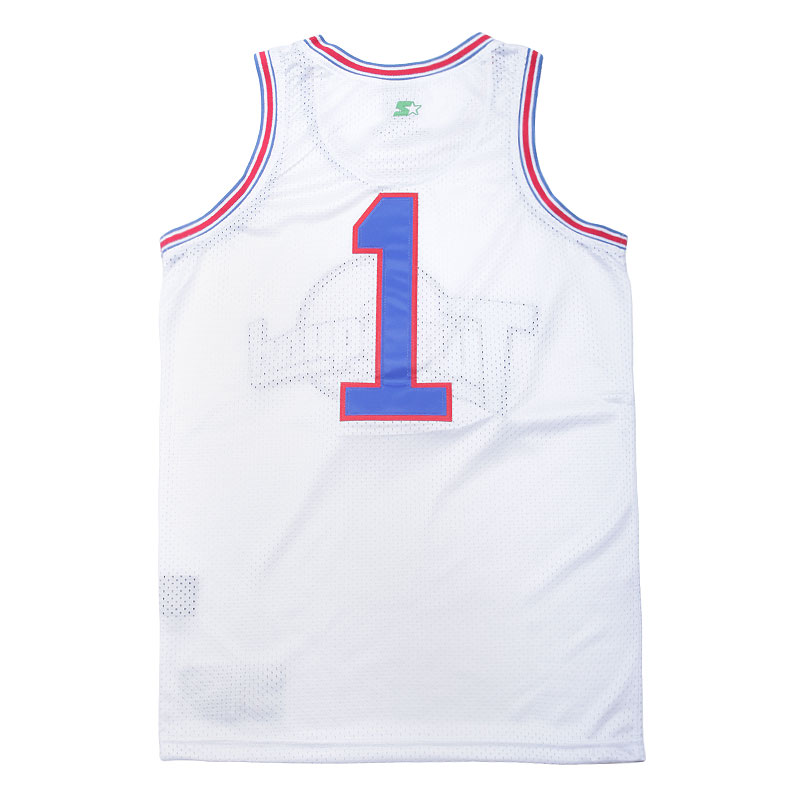 Мужская майка Starter Tune Squad Jersey (TSREP-1-wht-roy)  - цена, описание, фото 2