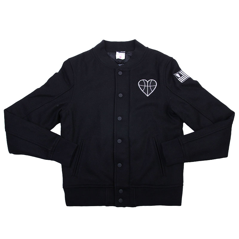 женская черная куртка K1x wmns Chapter Varsity Jacket 6100-0061/0010 - цена, описание, фото 1