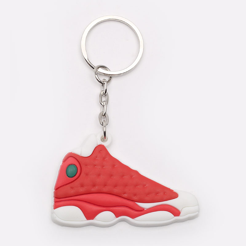  красный брелок Без бренда AJ 13 №69-AJ13-red - цена, описание, фото 1