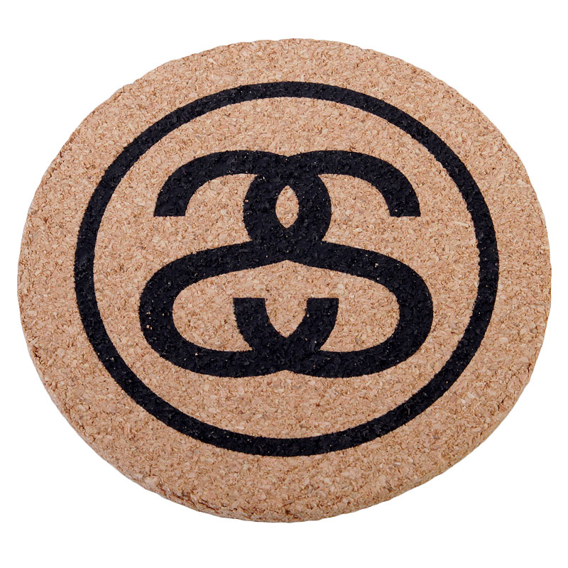  коричневые подставки Stussy SS Link Coasters 138387-brown - цена, описание, фото 1