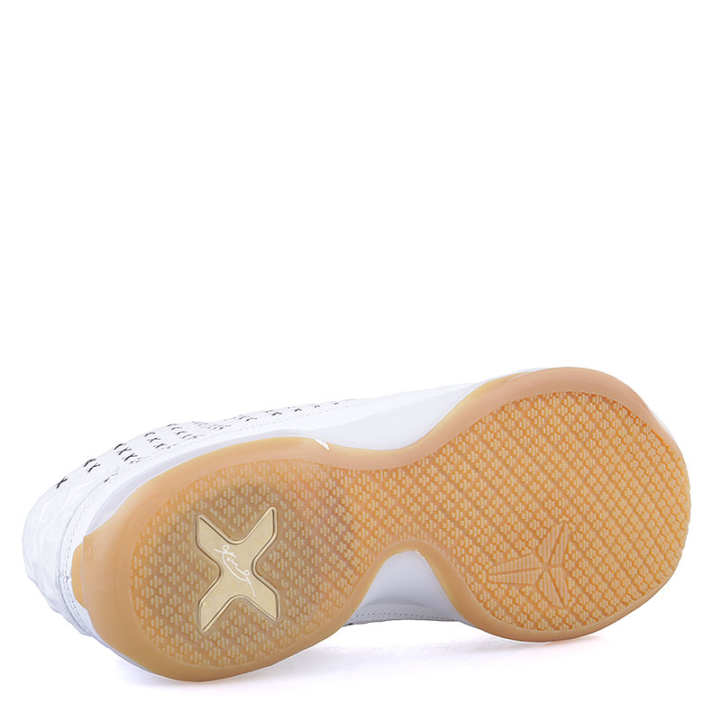 мужские белые кроссовки Nike Kobe X Mid Ext 802366-100 - цена, описание, фото 4