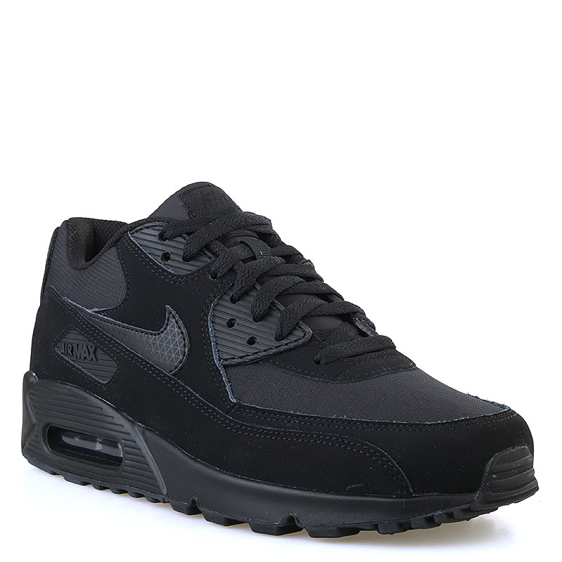 мужские черные кроссовки Nike Air Max 90 Essential 537384-046 - цена, описание, фото 1