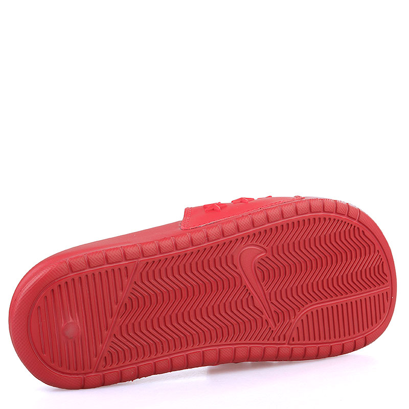 мужские красные сланцы Nike Benassi JDI QS 807909-666 - цена, описание, фото 4