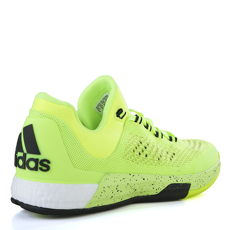 мужские салатовые баскетбольные кроссовки adidas 2015 Crazylight Boost Prim S84954 - цена, описание, фото 2