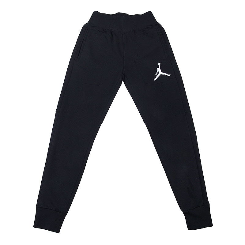 мужские черные брюки Jordan The Varsity Sweatpant 689016-010 - цена, описание, фото 1
