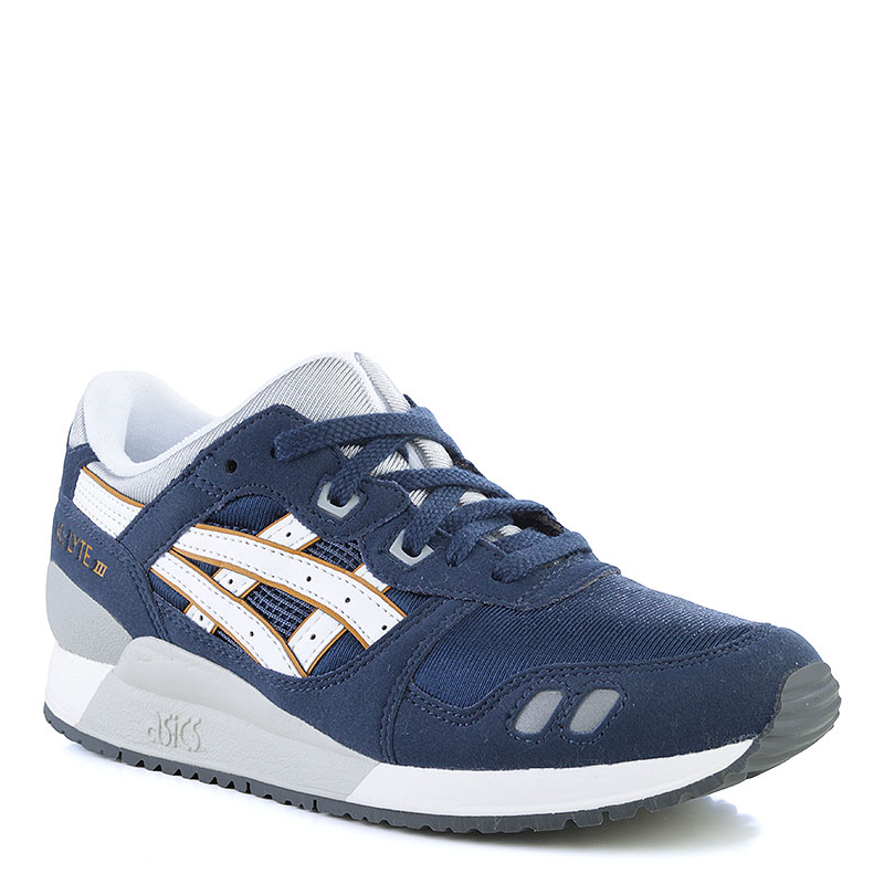 

Кроссовки ASICS Tiger Gel-Lyte III GS, Синий;белый;серый