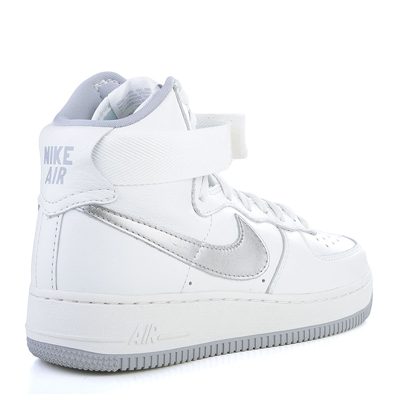 мужские белые кроссовки Nike Air Force 1 Hi Retro QS 743546-101 - цена, описание, фото 2