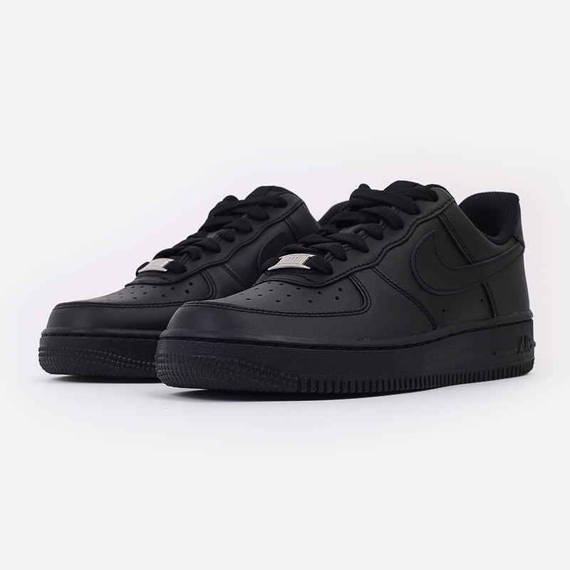 женские черные кроссовки Nike WMNS Air Force 1 `07 315115-038 - цена, описание, фото 3