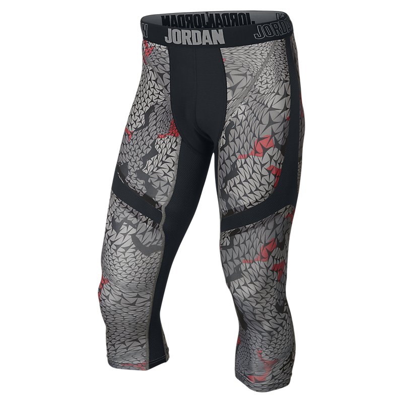 

Шорты Jordan Stay Cool Comp Graphic TGHT, Черный;серый;красный