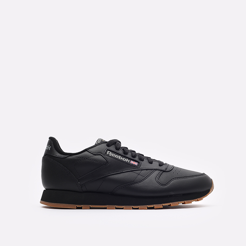 мужские черные кроссовки Reebok Classic Leather 49800 - цена, описание, фото 1